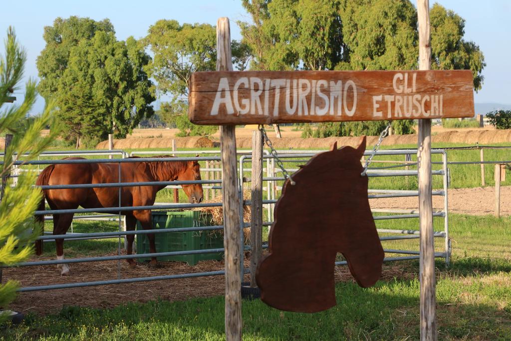 Agriturismo Gli Etruschi Populonia Buitenkant foto